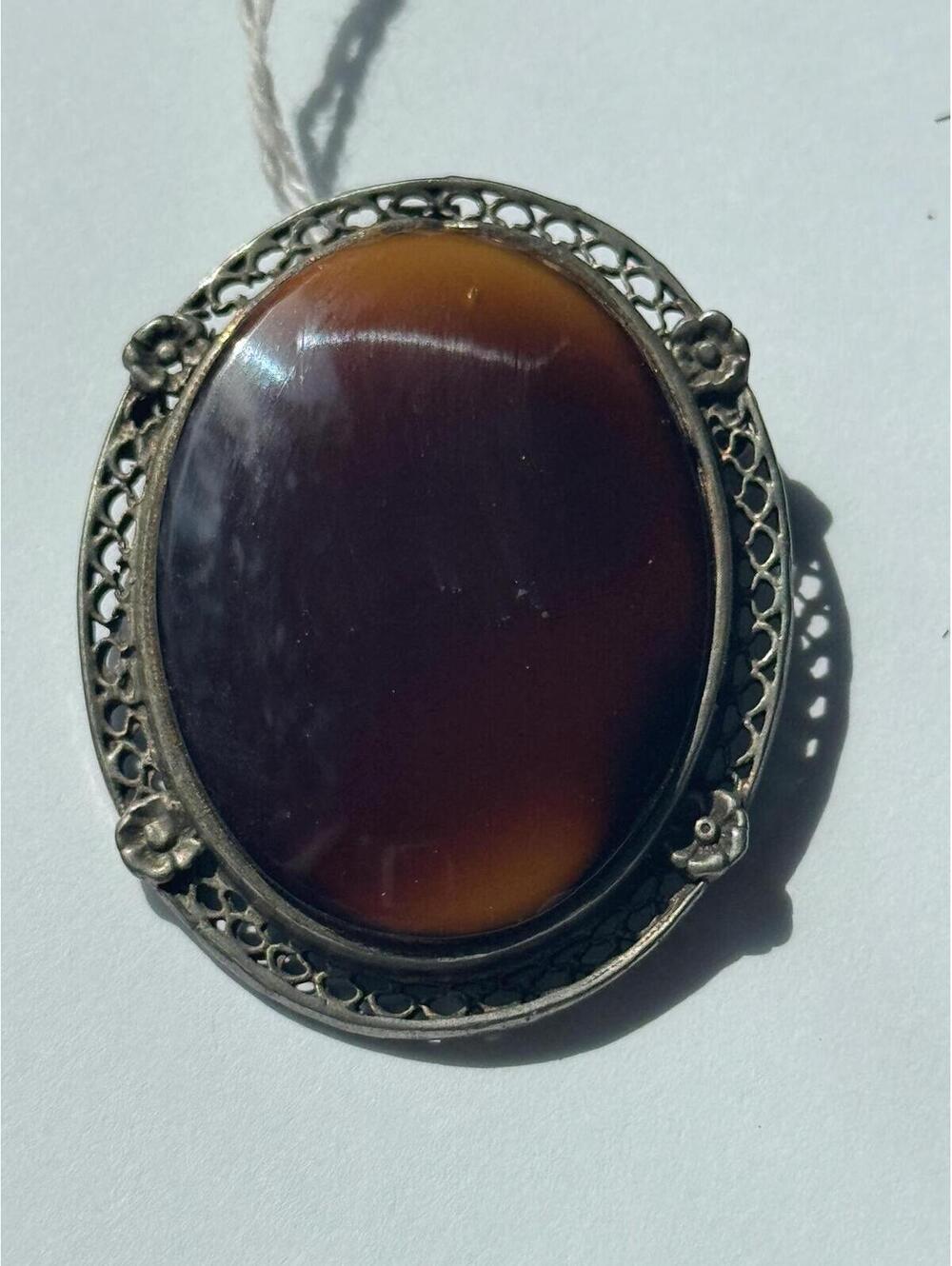 Vintage 1950’s silver brooch pin